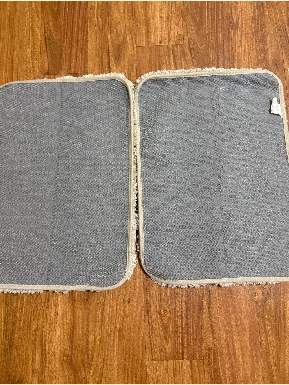 Amazon Plush Taupe Bath Mat - Set of Two